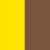 Желтый, коричневый матовый